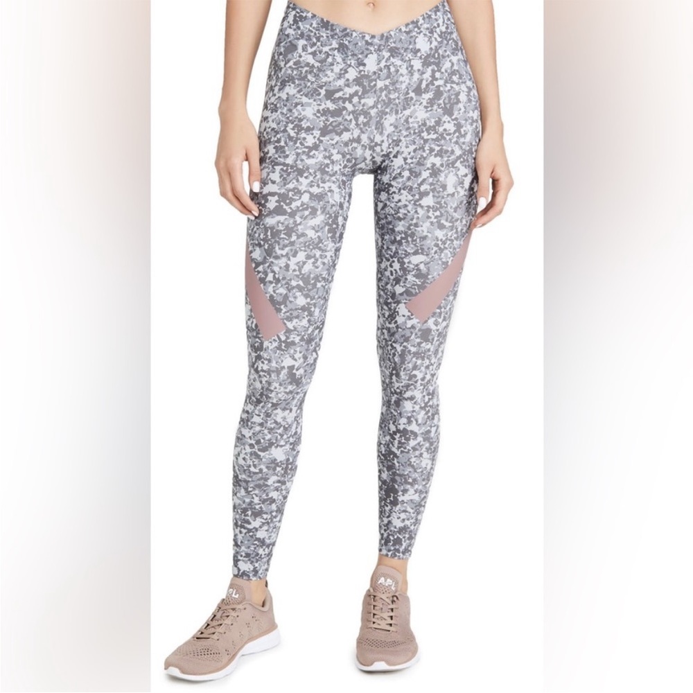 Adidas x Stella McCartney gray camp alphaskin leggings size XXS EUC - Picture 2 of 12
